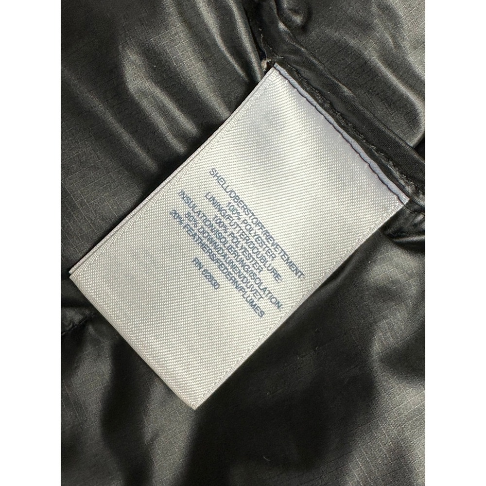 Lands End Men's Black Down Filled Snap Close Puffer Vest sz L (15597) - Picture 9 of 10